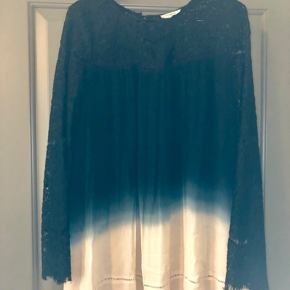 Ombré boho dress